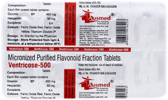 Ventricose 500 Tablet 10