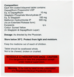 Dapalex Sm 10/100/500 Tablet 10