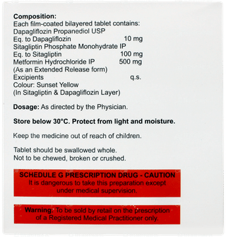 Dapalex Sm 10/100/500 Tablet 10