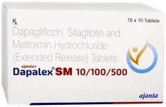 Dapalex Sm 10/100/500 Tablet 10