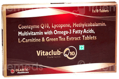 Vitaclub Q10 Tablet 10 Vitaclub Q10 Tablet 10