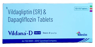 Vildana D 100/10 Tablet 10