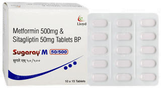 Sugaray M 50/500 Tablet 15