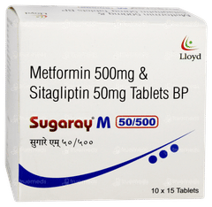 Sugaray M 50/500 Tablet 15 Sugaray M 50/500 Tablet 15
