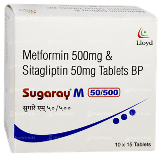 Sugaray M 50/500 Tablet 15
