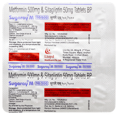 Sugaray M 50/500 Tablet 15 Sugaray M 50/500 Tablet 15
