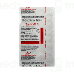 Zanvia M 50/500 Tablet 10