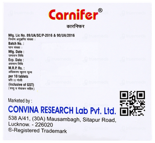 Carnifer Tablet 10