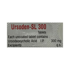 Ursoden Sl 300mg Tablet 10 Ursoden Sl 300mg Tablet 10