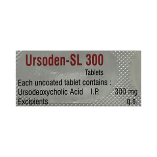 Ursoden Sl 300mg Tablet 10