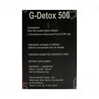 G Detox 500 Tablet 10
