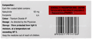 Natigone 60 MG Tablet 10