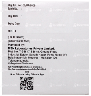 Dapaone Sm 10/1000/100 Mg Tablet 10
