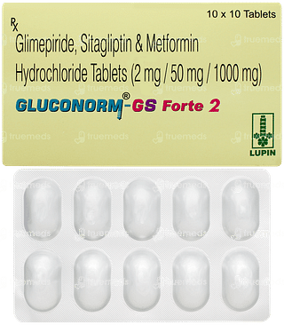 Gluconorm Gs Forte 2 Tablet 10