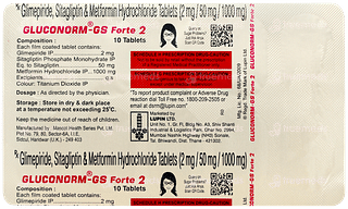 Gluconorm Gs Forte 2 Tablet 10