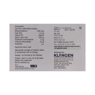 Nerveklin Tablet 10