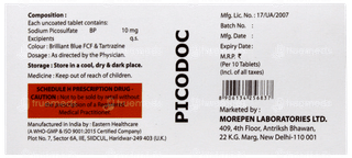 Picodoc 10 MG Tablet 10