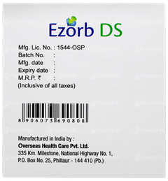 Ezorb Ds Tablet 15