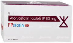 Fpstatin 80 Tablet 15 Fpstatin 80 Tablet 15