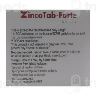 Zincotab Forte Tablet 10
