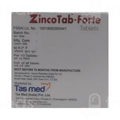 Zincotab Forte Tablet 10
