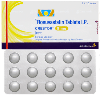 Crestor 5mg Tablet 15