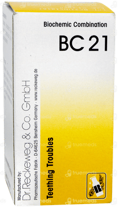 Dr Reckeweg Biochemic Combination Bc 21 Tablet 20gm