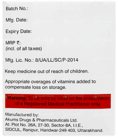 Corcium Xt Tablet 15