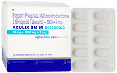 Azulix Sm Ir 50/1000/2 Tablet 10