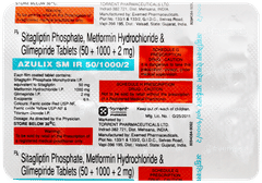 Azulix Sm Ir 50/1000/2 Tablet 10
