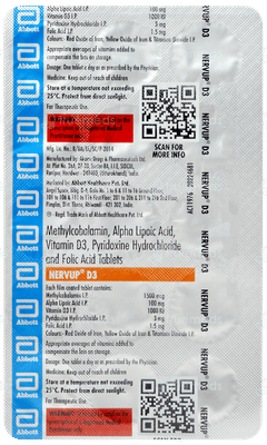 Nervup D3 Tablet 15