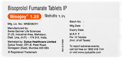 Bisojoy 1.25 Tablet 10 Bisojoy 1.25 Tablet 10