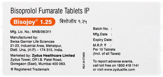 Bisojoy 1.25 Tablet 10