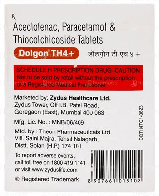 Dolgon Th4+ Tablet 10