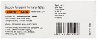 Bisojoy T 2.5/40 Tablet 10