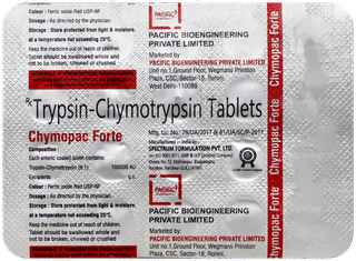 Chymopac Forte Tablet 20