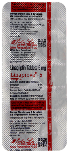 Linaprove 5 Tablet 10