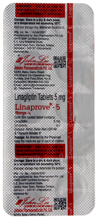 Linaprove 5 Tablet 10