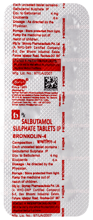 Bronkolin 4 Tablet 10