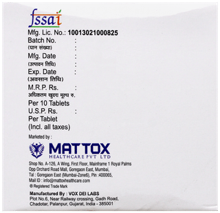 Mattocal Tablet 10