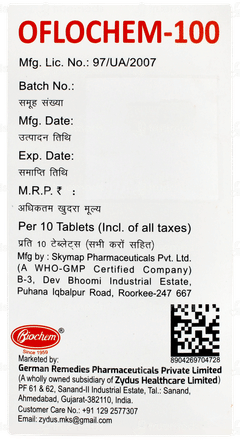 Oflochem 100 Tablet 10
