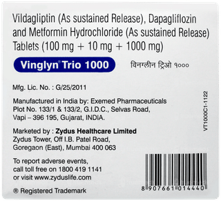 Vinglyn Trio 1000 Tablet 10