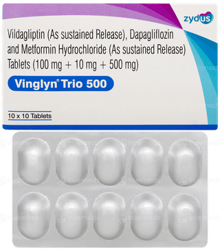 Vinglyn Trio 500 Tablet 10