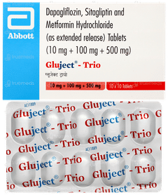 Gluject Trio 10/100/500mg Tablet 10