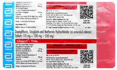 Gluject Trio 10/100/500mg Tablet 10