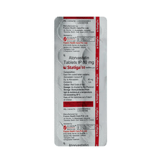 Statiga 80mg Tablet 10