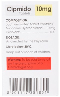 Cipmido 10Mg Tablet 30