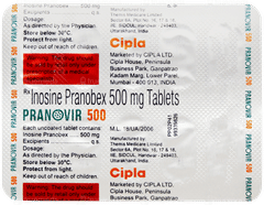 Pranovir 500 Tablet 10