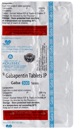 Gaba 300 Tablet 10