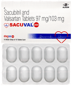 Sacuval 200 Tablet 10